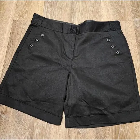 The Limited Women's Black Dress Shorts - Size 12 - Picture 1 of 4